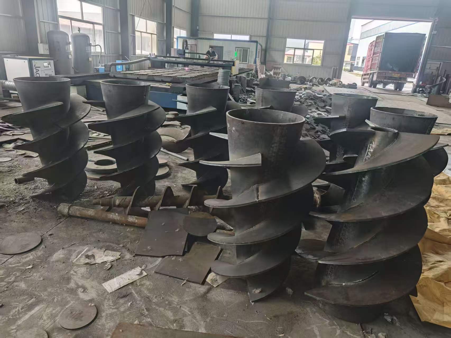 聊城市蛟龙叶片耐磨螺旋叶片 - 厂家